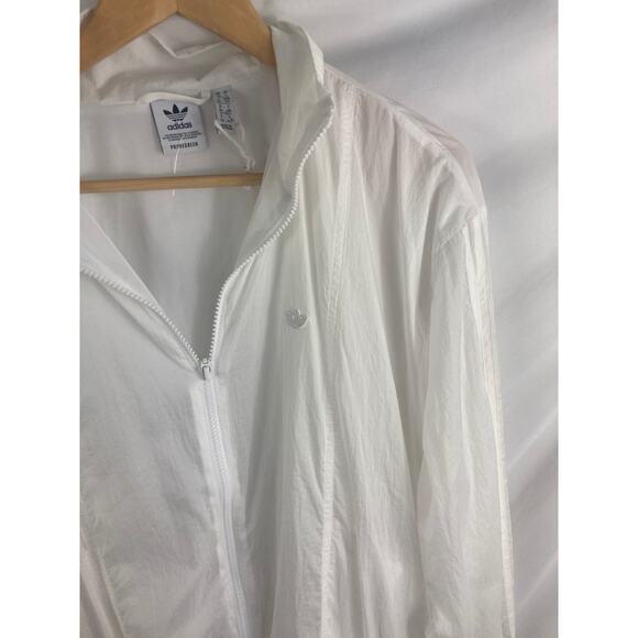 Adidas Adicolor Oversized Ripstop Track Jacket White Size Small - Picture 5 of 7